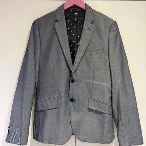 H&M Slim Fit Mens Blazer Gray Size US 38R